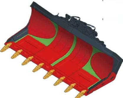 LK10重载侧卸斗