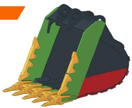 EK03 Rock bucket